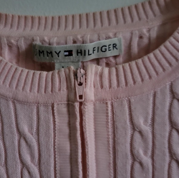 Pink Cable Knit Sweater - Picture 2 of 2